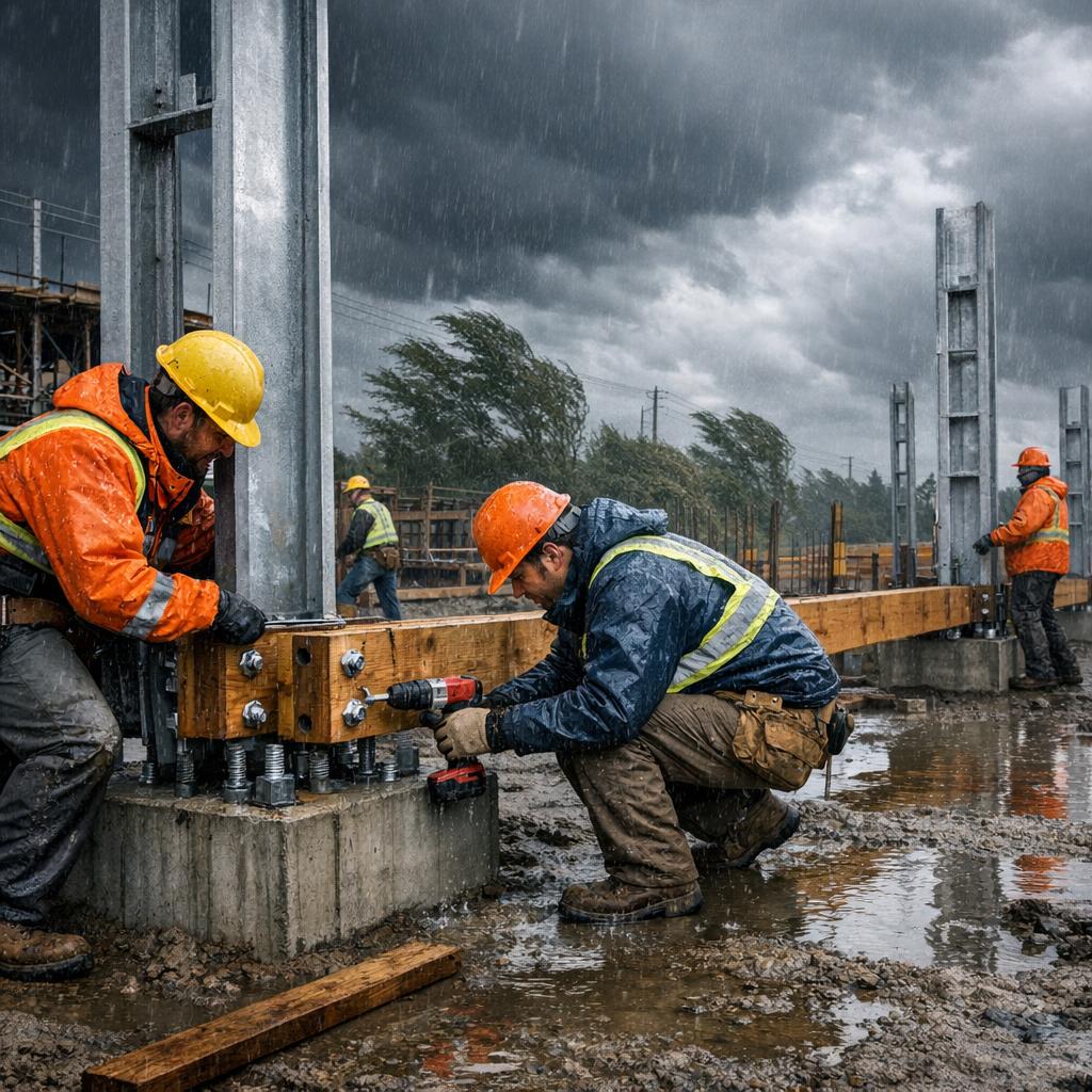 Stabile Grundlagen schaffen: So hält dein Bauprojekt auch stürmischem Wetter stand